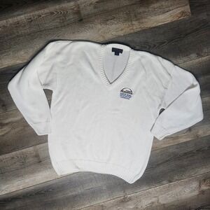 Antigua St. Louis Rams Sweater Mens XL Super Bowl XXXIV Champions V-Neck Vintage